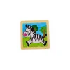 Tout Pour le Jeu Petit puzzle 9 pièces en bois zèbre