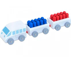 Tout Pour le Jeu Petit Train en bois de calcul de 1 à 20