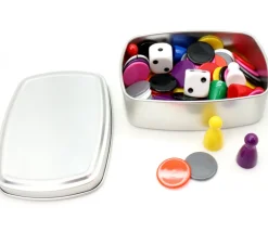 Tout Pour le Jeu Petite Boite métal rectangulaire de 96 x 70 x 28 mm