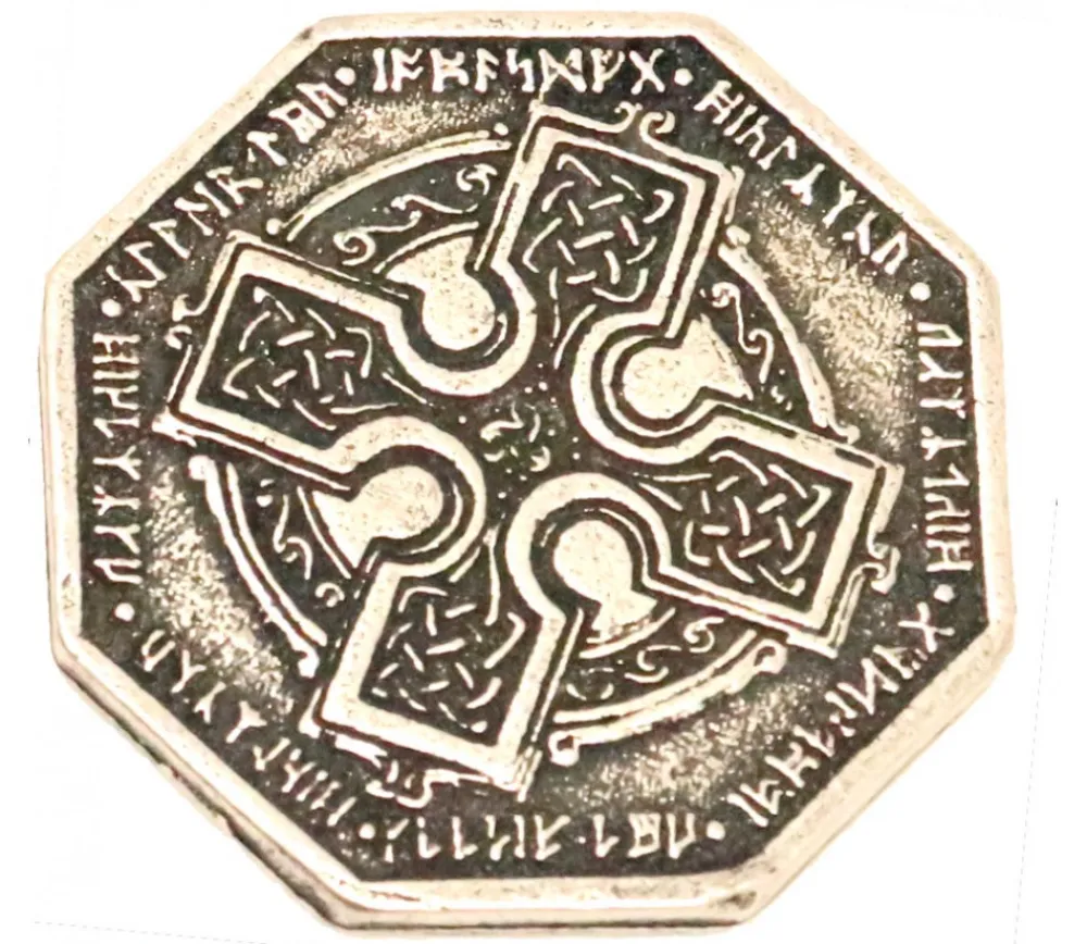 Tout Pour le Jeu Pièce métal argenté Dwarven