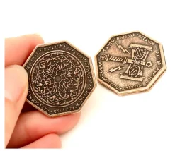 Tout Pour le Jeu Pièce métal cuivré Dwarven