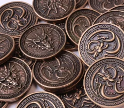 Tout Pour le Jeu Pièce métal cuivré Forged dragon à l'unité