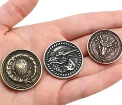 Tout Pour le Jeu Pièce métal cuivré Forged dragon à l'unité