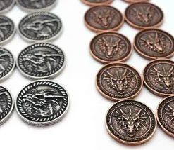Tout Pour le Jeu Pièce métal cuivré Forged dragon à l'unité