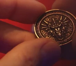 Tout Pour le Jeu Pièce métal cuivré Forged dragon à l'unité