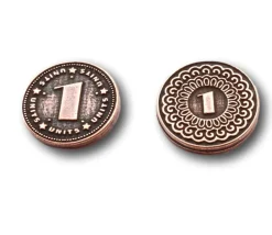 Tout Pour le Jeu Pièce métal cuivré unité 1