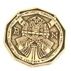 Tout Pour le Jeu Pièce métal doré Dwarven