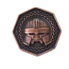 Tout Pour le Jeu Pièce octogonale métal cuivré Forged Dwarven 28 mm