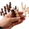 Tout Pour le Jeu Pièces d'échecs en bois taille 2 (32 pièces sans plateau)