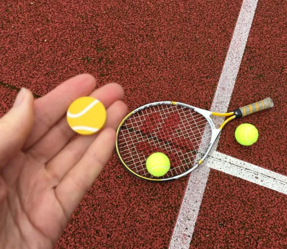 Tout Pour le Jeu Pion balle de tennis en bois 2,5 cm pour jeu