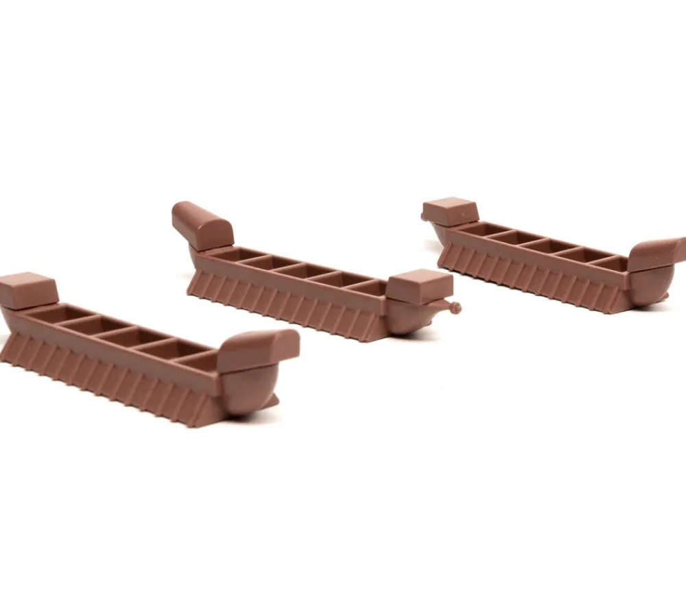 Tout Pour le Jeu Pion bateau galère ou péniche 95 x 20 x 20 mm