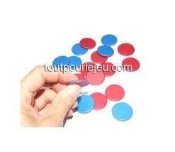 Tout Pour le Jeu Pion bicolore rond - double couleur reversi recto-verso à l'unité
