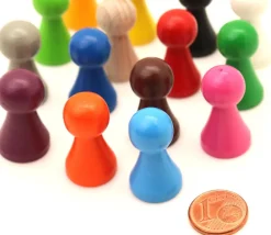 Tout Pour le Jeu Pion bois 15 x 27 mm pour jeu à l'unité