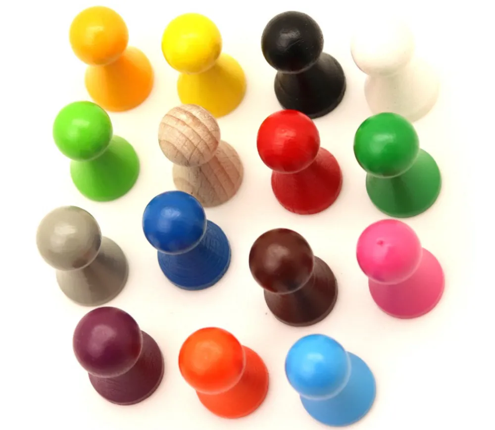 Tout Pour le Jeu Pion bois 15 x 27 mm pour jeu à l'unité