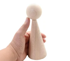 Tout Pour le Jeu Pion bois géant 16 cm pour jeu diam 6 cm