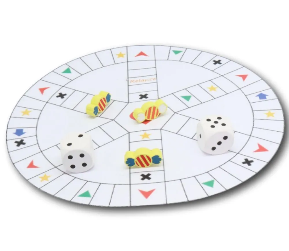 Tout Pour le Jeu Pion Bonbon en bois 20 x 8 x 5 mm