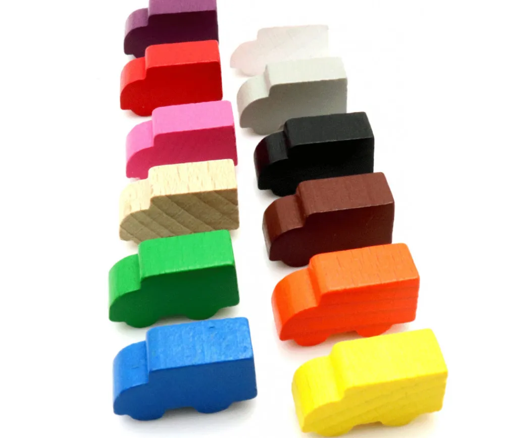Tout Pour le Jeu Pion camion coloré pour jeu 21 x 12 x 8 mm à l'unité