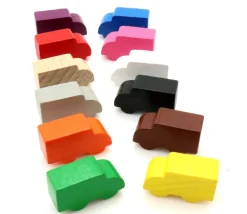 Tout Pour le Jeu Pion camion coloré pour jeu 21 x 12 x 8 mm à l'unité