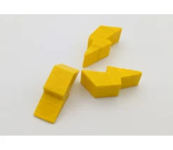 Tout Pour le Jeu Pion éclair foudre énergie 23 x 9 X 8 mm en bois
