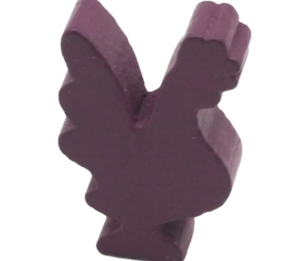 Tout Pour le Jeu Pion coq en bois 20 x 29 x 8 mm à l'unité