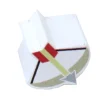 Tout Pour le Jeu Pion de jeu arc et flèche en bois 15 x 15 x 10 mm