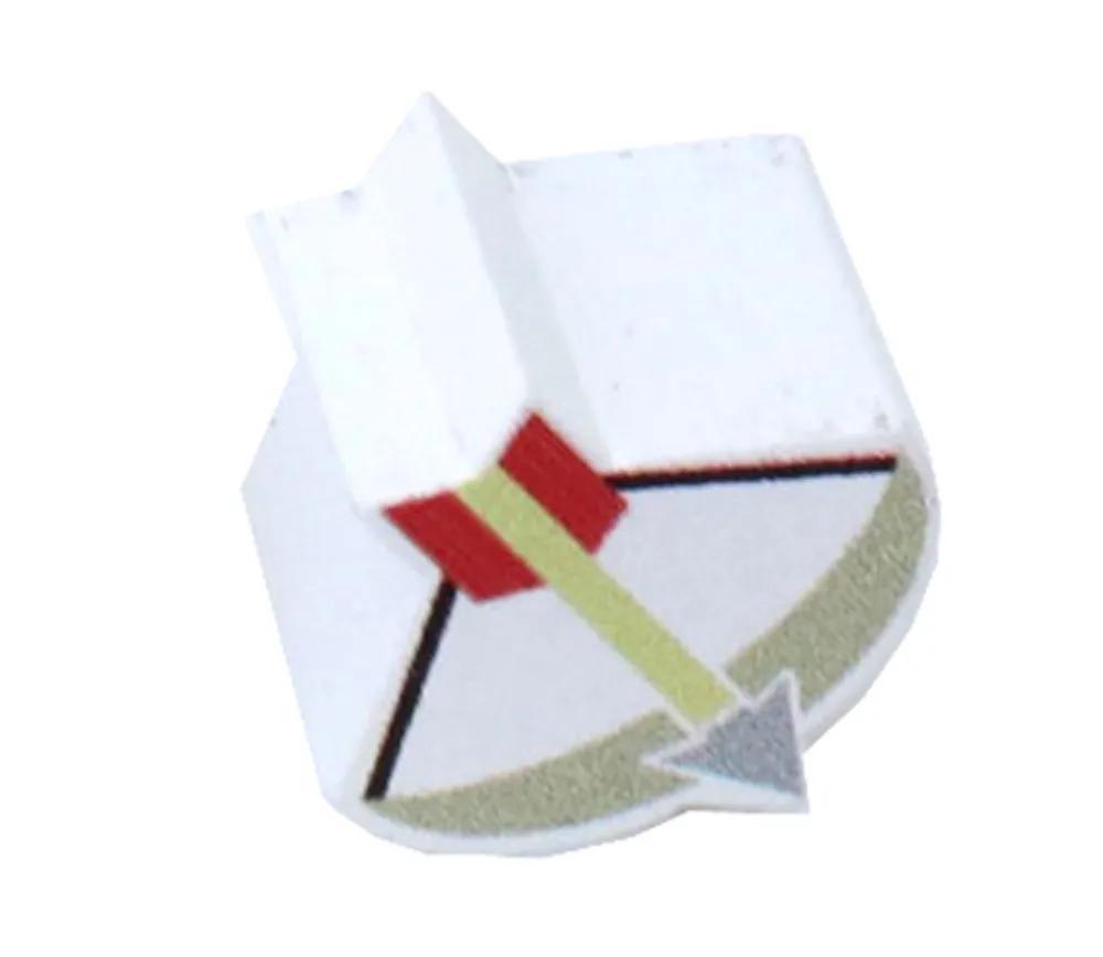 Tout Pour le Jeu Pion de jeu arc et flèche en bois 15 x 15 x 10 mm