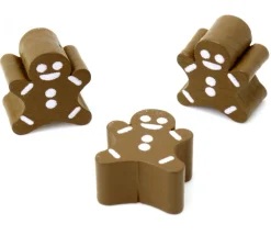 Tout Pour le Jeu Pion de jeu bonhomme pain d'épice en bois 18 x 16 x 8 mm