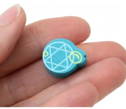 Tout Pour le Jeu Pion de jeu boule magique étoile en bois 18 x 15 x 10 mm