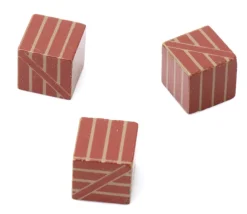 Tout Pour le Jeu Pion de jeu caisse carton en bois 10 x 10 x 10 mm