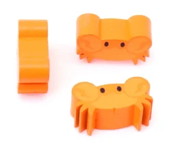 Tout Pour le Jeu Pion de jeu crabe orange en bois 25 x 15 x 10 mm