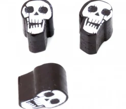 Tout Pour le Jeu Pion de jeu crane tête de mort en bois 16 x 11 x 5mm