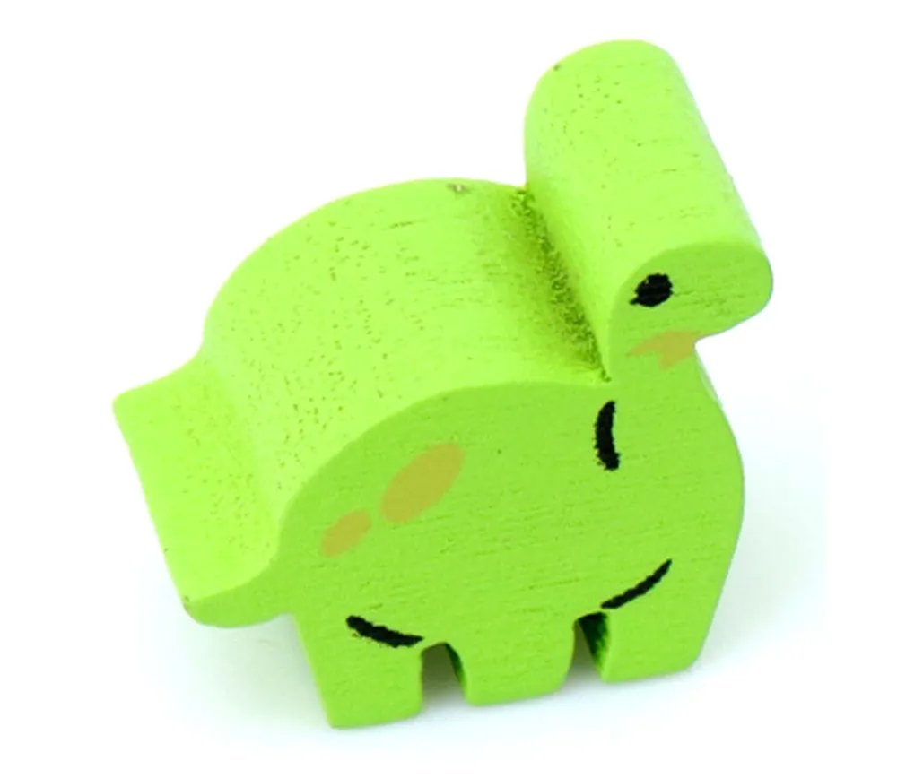 Tout Pour le Jeu Pion de jeu dinosaure herbivore en bois 15 x 18 x 10 mm