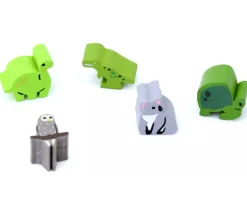 Tout Pour le Jeu Pion de jeu dinosaure herbivore en bois 15 x 18 x 10 mm