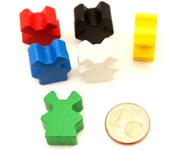 Tout Pour le Jeu Pion de jeu petit moulin 16 x 10 x 8 mm à l'unité
