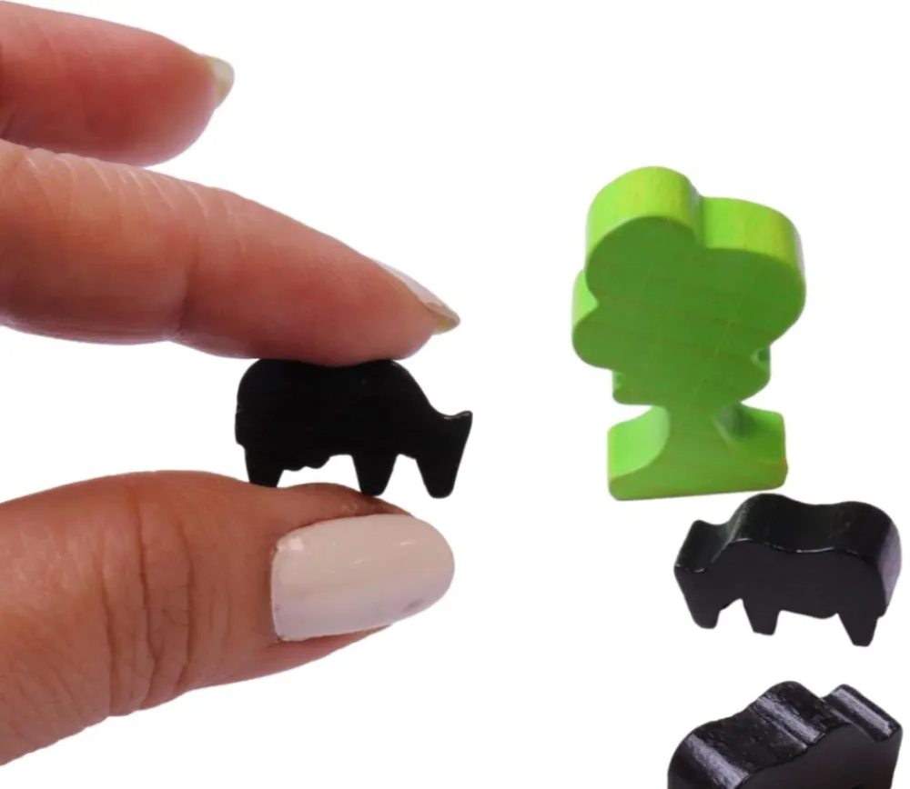 Tout Pour le Jeu Pion de jeu vache en bois 21 x 12 x 8 mm
