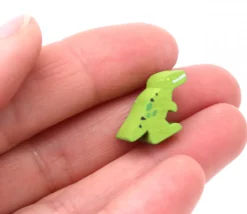 Tout Pour le Jeu Pion dinosaure T-rex vert bois 20 x 12 x 10 mm à l'unité