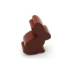 Tout Pour le Jeu Pion en bois lapin marron dodu 22 x 30 x 10 mm animal pour jeu