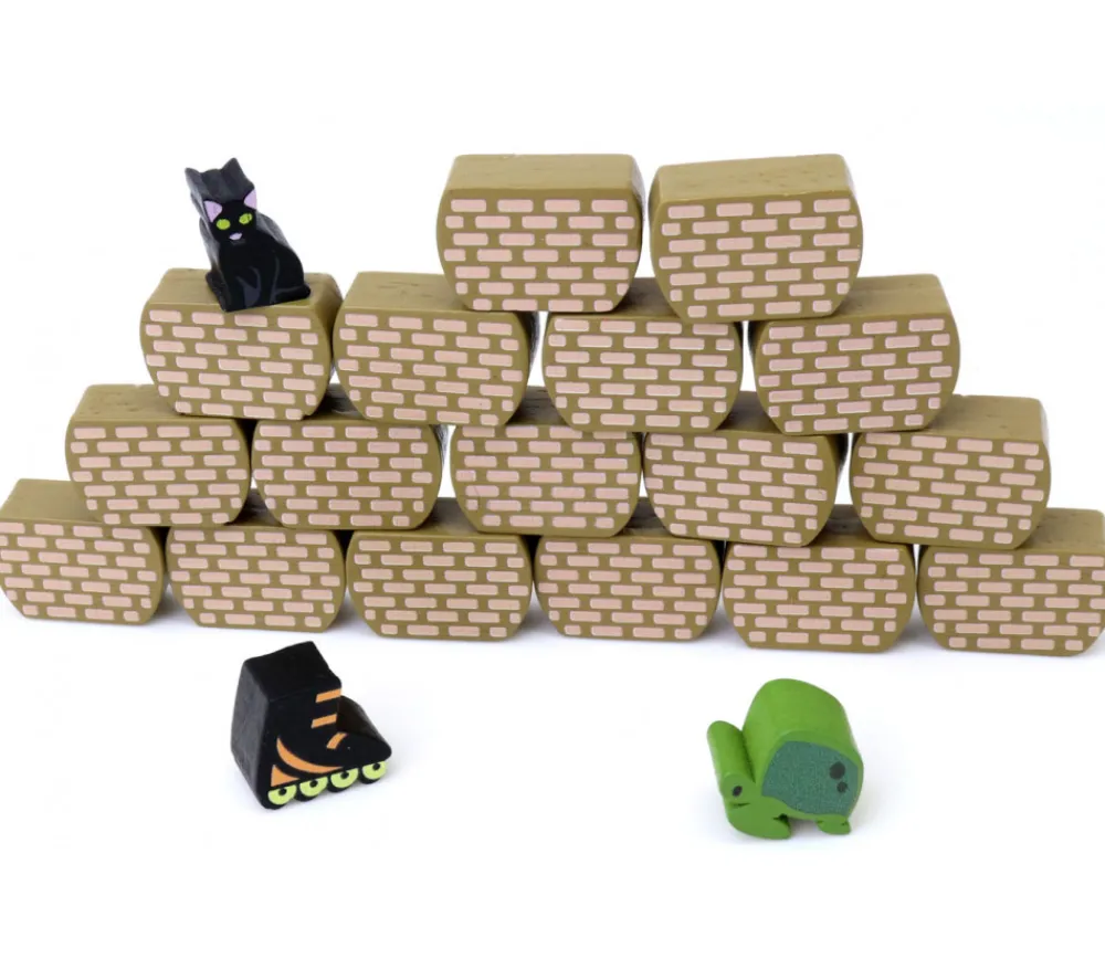 Tout Pour le Jeu Pion en bois mur ou panier 24 x 15 x 10 mm