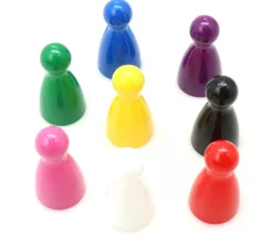 Tout Pour le Jeu Pion en plastique 24x12 mm quille à l'unité