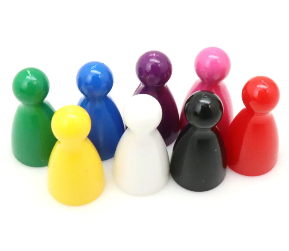 Tout Pour le Jeu Pion en plastique 24x12 mm quille à l'unité