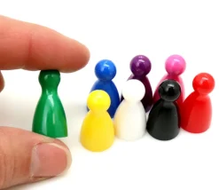 Tout Pour le Jeu Pion en plastique 24x12 mm quille à l'unité