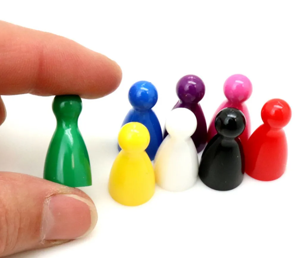 Tout Pour le Jeu Pion en plastique 24x12 mm quille à l'unité