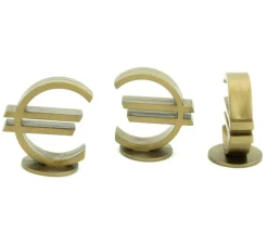 Tout Pour le Jeu Pion euro doré 25 x 39 mm