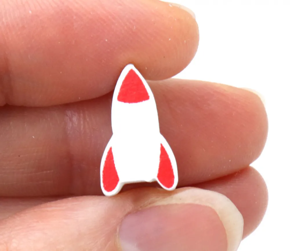 Tout Pour le Jeu Pion fusée bois pour jeu 15 x 9 x 10 mm