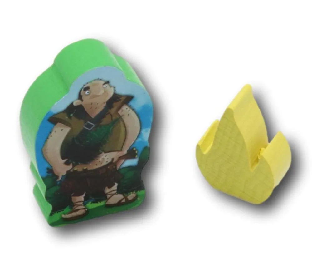 Tout Pour le Jeu Pion Géant Ogre vert 4.2 cm