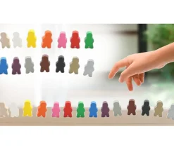 Tout Pour le Jeu Pion garçon en bois bonhomme meeple 14 x 24 X 8 mm personnage à l'unité