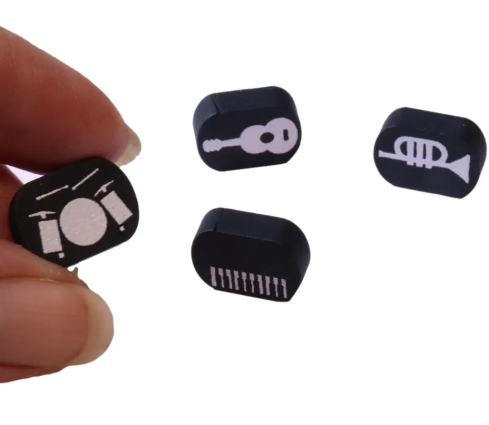 Tout Pour le Jeu Pion instrument de musique - batterie 16 x 12 x 5 mm