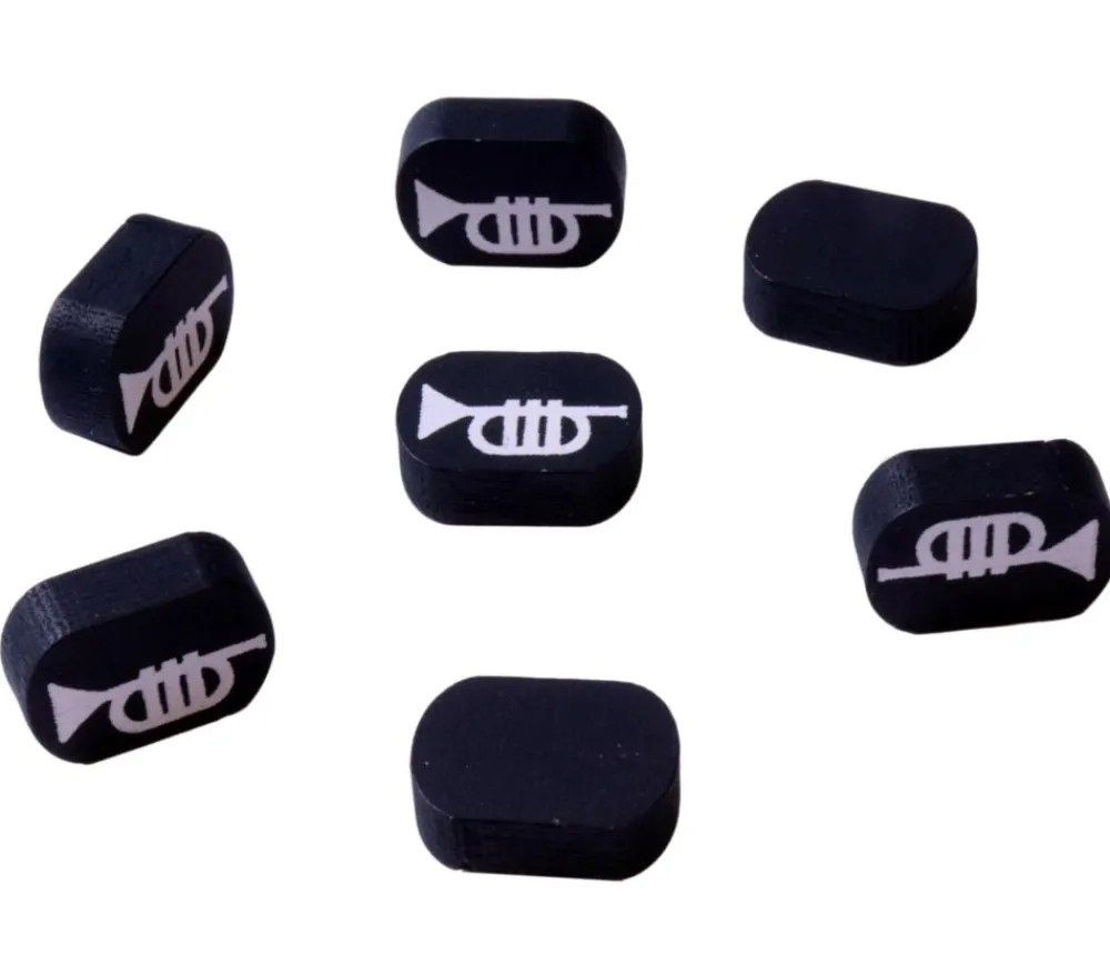 Tout Pour le Jeu Pion instrument de musique - trompette 16 x 12 x 5 mm