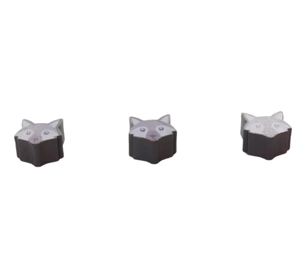 Tout Pour le Jeu Pion Loup en bois pour jeu 15 x 14 x 8 mm