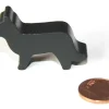 Tout Pour le Jeu Pion Loup noir en bois pour jeu